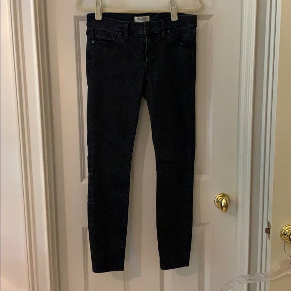 Madewell Black Skinny Skinny Jeans